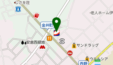 コスモ石油 セルフステーション宝塚金井町の地図画像