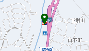 コスモ石油 セルフステーション川西山下の地図画像