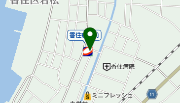 コスモ石油 香住の地図画像