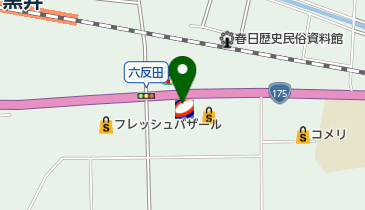 コスモ石油 セルフピュア丹波春日の地図画像