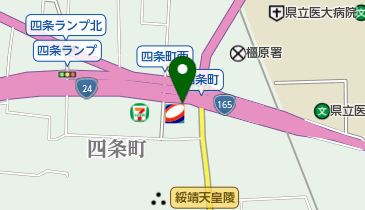 コスモ石油 橿原四条の地図画像