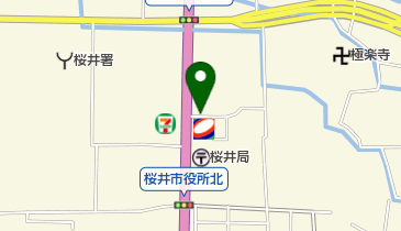 コスモ石油 桜井市庁前の地図画像