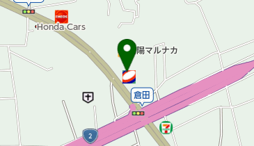コスモ石油 倉田SSの地図画像