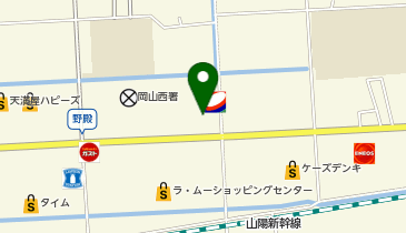 コスモ石油 セルフステーション大安寺の地図画像