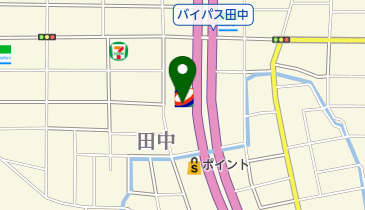 コスモ石油 セルフステーション岡山西バイパスの地図画像
