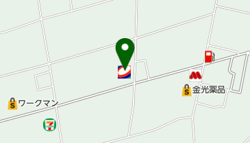 コスモ石油 セルフステーション倉敷新田の地図画像