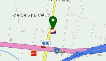 コスモ石油 中森大橋SSの地図画像