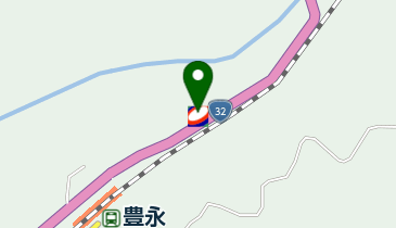 コスモ石油 豊永東SSの地図画像