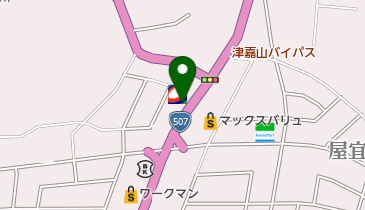 コスモ石油 セルフステーション八重瀬507の地図画像