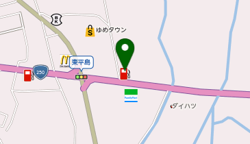 太陽石油 平島の地図画像