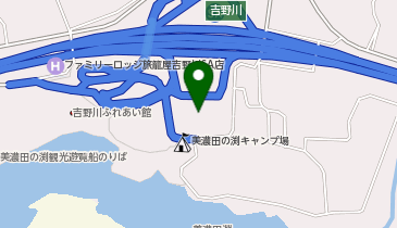 太陽石油 吉野川SA下り線   の地図画像