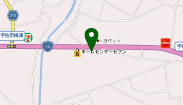 太陽石油 宇佐の地図画像