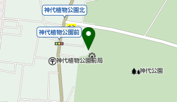都立神代植物公園正門の地図画像