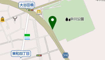 都立中川公園A地区の地図画像