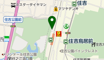 住吉公園の地図画像