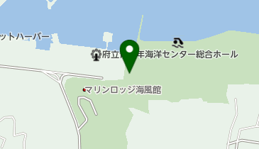 せんなん里海公園(淡輪駅側)の地図画像