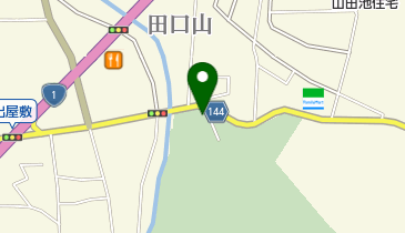 山田池公園北入口の地図画像
