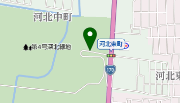 深北緑地(四條畷側)の地図画像