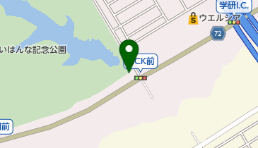 けいはんな記念公園(東入口)の地図画像