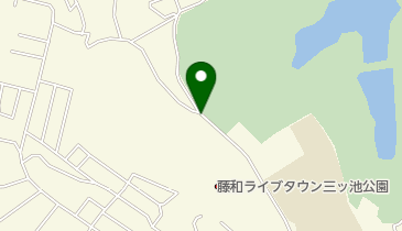 三ツ池公園(西門)の地図画像