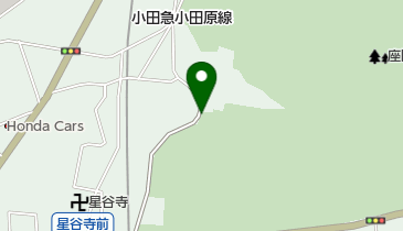 座間谷戸山公園(西入口)の地図画像