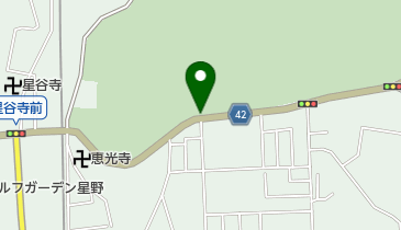 座間谷戸山公園(南入口)の地図画像