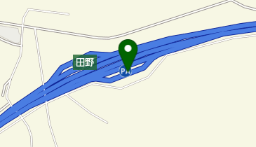 常磐自動車道 田野PA 上りの地図画像