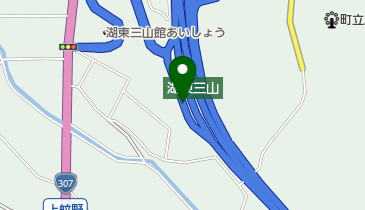 名神高速道路 湖東三山PA 上りの地図画像