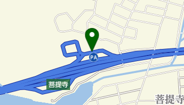 名神高速道路 菩提寺PA 上りの地図画像