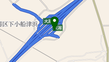 北陸自動車道 大潟PA 上りの地図画像
