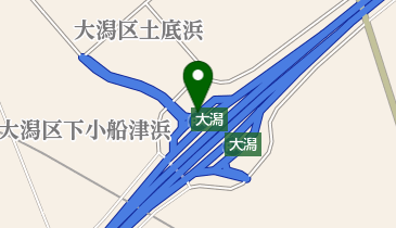 北陸自動車道 大潟PA 下りの地図画像