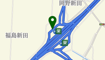 北陸自動車道 栄PA 下りの地図画像