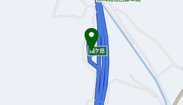 東海北陸自動車道 瓢ヶ岳PA 下りの地図画像