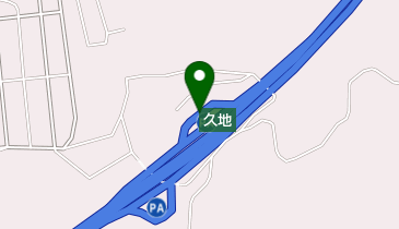 広島自動車道 久地PA 上りの地図画像