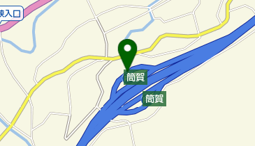 中国自動車道 筒賀PA 上りの地図画像