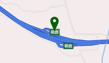 中国自動車道 朝倉PA 上りの地図画像
