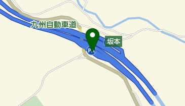 九州自動車道 坂本PA 上りの地図画像