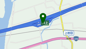 大分自動車道 井上PA 上りの地図画像