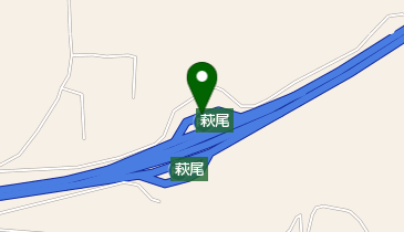 大分自動車道 萩尾PA 下りの地図画像