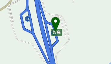 上信越自動車道 妙高SA 上りの地図画像