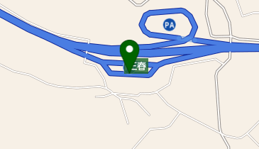 磐越自動車道 三春PA 下りの地図画像