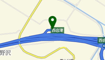 磐越自動車道 西会津PA 上りの地図画像