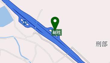 岡山自動車道 総社PA 上りの地図画像