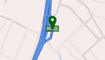 知多半島道路 阿久比PA 下りの地図画像