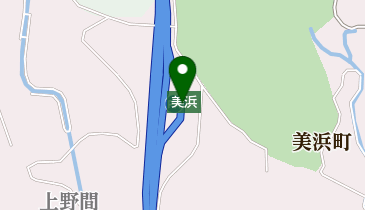 南知多有料道路 美浜PA 下りの地図画像
