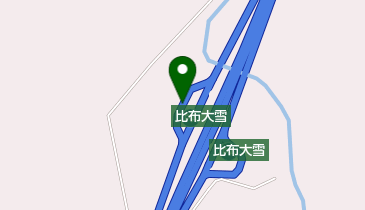 道央自動車道 比布大雪PA 下りの地図画像