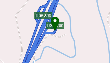 道央自動車道 比布大雪PA 上りの地図画像