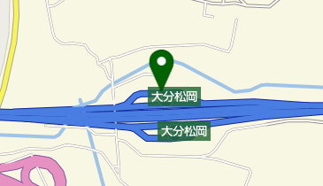 東九州自動車道(北九州-清武) 大分松岡PA 下りの地図画像