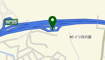 高松自動車道 鳴門西PA 下りの地図画像