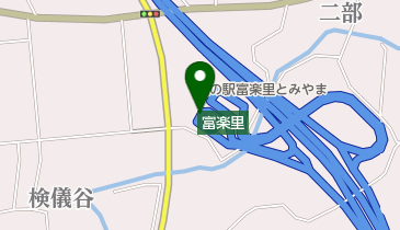 富津館山道路 ハイウェイオアシス富楽里 上りの地図画像